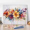 Paint by Number for Adults, Flowers Paint Number Kits, Abstract DIY Painting for Adults Colorful Flower Paint by Numbers 16x20 Inch Paint-by-Numbers Kits Arts Craft for Wall Decor